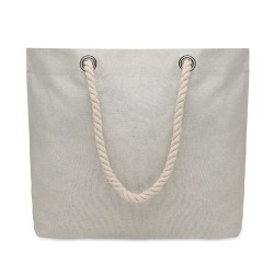 Sac de plage  personnalisé 220gr/m² - MARE Matières : coton recyclé Couleurs : gris personnalisation rapide en France