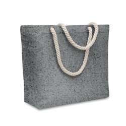 Sac de plage  personnalisé 220gr/m² - MARE Matières : coton recyclé Couleurs : noir cadeau entreprise pas cher