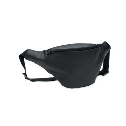 Sac banane souple personnalisée en PU - BAI Matières : PU Couleurs : noir