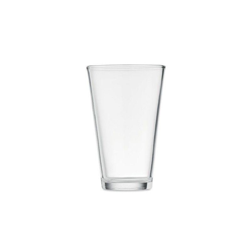 Verre conique  300ml - RONGO Matières : verre Couleurs : transparent cadeau entreprise pas cher