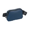 Sac banane  en polyester 300D personnalisée TOSHI Matières : PET recyclé Couleurs : bleu personnalisable avec votre logo