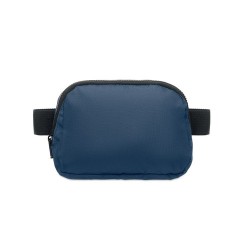 Sac banane  en polyester 300D personnalisée TOSHI Matières : PET recyclé Couleurs : bleu cadeau entreprise pas cher