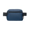 Sac banane  en polyester 300D personnalisée TOSHI Matières : PET recyclé Couleurs : bleu marquage laser ultra précis