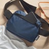 Sac banane  en polyester 300D personnalisée TOSHI Matières : PET recyclé Couleurs : bleu personnalisation rapide en France