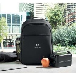 Sac à dos isotherme  300D - COOLPACK Matières : PET recyclé Couleurs : noir goodies publicitaire événementiel