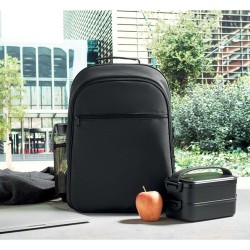 Sac à dos isotherme  300D - COOLPACK Matières : PET recyclé Couleurs : noir impression haute définition