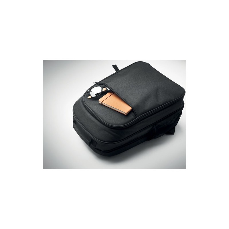 Sac à dos isotherme  300D - COOLPACK Matières : PET recyclé Couleurs : noir cadeau collaborateur premium