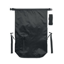 Sac à dos enroulable étanche personnalisable 30L SCUBAROLL Matières : PET recyclé Couleurs : noir 2