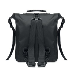Sac à dos enroulable étanche personnalisable 30L SCUBAROLL Matières : PET recyclé Couleurs : noir objet promotionnel éco-respons
