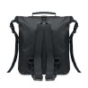 Sac à dos enroulable étanche personnalisable 30L SCUBAROLL Matières : PET recyclé Couleurs : noir objet promotionnel éco-respons