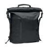 Sac à dos enroulable étanche personnalisable 30L SCUBAROLL Matières : PET recyclé Couleurs : noir marquage couleur éclatante