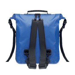 Sac à dos enroulable étanche personnalisable 30L SCUBAROLL Matières : PET recyclé Couleurs : bleu royal cadeau collaborateur pre
