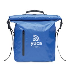 Sac à dos enroulable étanche personnalisable 30L SCUBAROLL Matières : PET recyclé Couleurs : bleu royal accessoire événementiel 