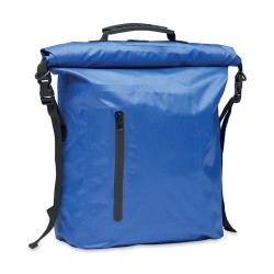 Sac à dos enroulable étanche personnalisable 30L SCUBAROLL Matières : PET recyclé Couleurs : bleu royal goodies publicitaire dur