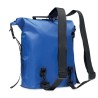 Sac à dos enroulable étanche personnalisable 30L SCUBAROLL Matières : PET recyclé Couleurs : bleu royal cadeau entreprise pas ch