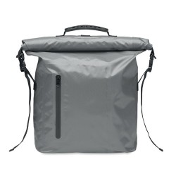 Sac à dos enroulable étanche personnalisable 30L SCUBAROLL Matières : PET recyclé Couleurs : pierre cadeau entreprise pas cher
