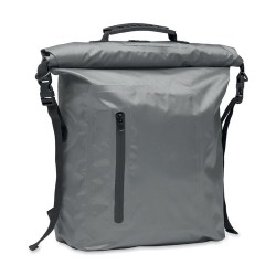 Sac à dos enroulable étanche personnalisable 30L SCUBAROLL Matières : PET recyclé Couleurs : pierre livraison express 24h 48h