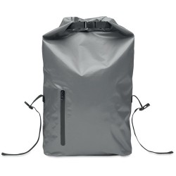 Sac à dos enroulable étanche personnalisable 30L SCUBAROLL Matières : PET recyclé Couleurs : pierre personnalisation rapide en F