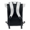 Sac à dos enroulable  en PU - BAI ROLL Matières : PU Couleurs : blanc marquage laser ultra précis