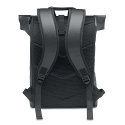 Sac à dos enroulable  en PU - BAI ROLL Matières : PU Couleurs : noir impression haute définition