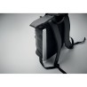 Sac à dos enroulable  en PU - BAI ROLL Matières : PU Couleurs : noir personnalisation rapide en France