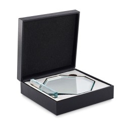 Trophée personnalisé en cristal - RUMBO cadeau d'entreprise Matières : verre Couleurs : transparent cadeau entreprise pas cher