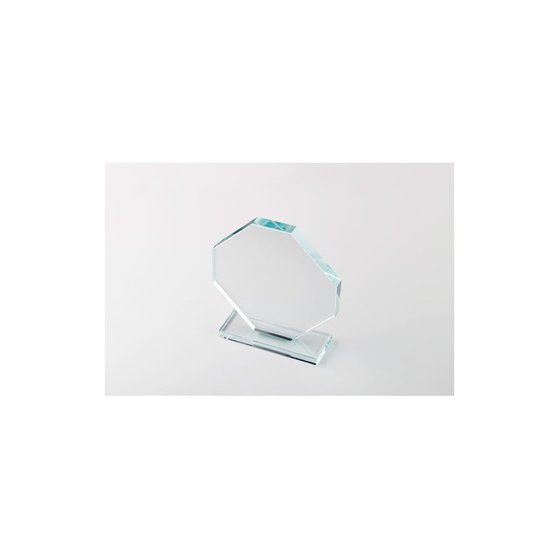 Trophée en cristal RUMBO - Élégance et Distinction Personnalisé
