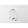 Trophée personnalisé en cristal - RUMBO cadeau d'entreprise Matières : verre Couleurs : transparent marquage laser ultra précis