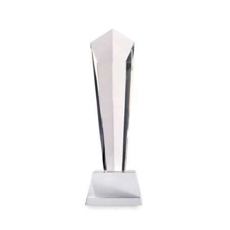 Trophée en cristal DIAWARD - Élégance et Prestige Personnalisé