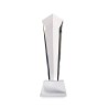 Trophée en cristal personnalisé dans un coffret - DIAWARD Matières : verre Couleurs : transparent cadeau entreprise pas cher