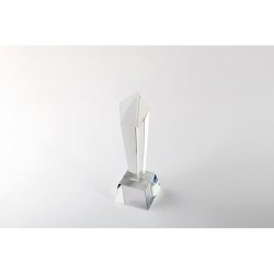 Trophée en cristal personnalisé dans un coffret - DIAWARD Matières : verre Couleurs : transparent impression haute définition