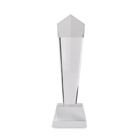 Trophée en cristal DIAWARD - Élégance et Prestige Personnalisé