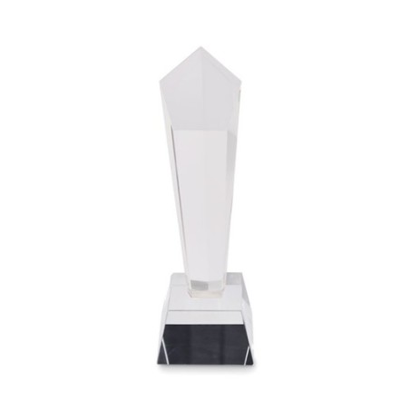 Trophée en cristal DIAWARD - Élégance et Prestige Personnalisé