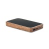 Powerbank sans fil  4000 mAh à charge rapide - ACAPOW Matières : bois Couleurs : noir