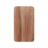 Powerbank sans fil  4000 mAh à charge rapide - ACAPOW Matières : bois Couleurs : noir personnalisable avec votre logo