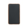 Powerbank sans fil  4000 mAh à charge rapide - ACAPOW Matières : bois Couleurs : noir cadeau entreprise pas cher