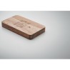Powerbank sans fil  4000 mAh à charge rapide - ACAPOW Matières : bois Couleurs : noir accessoire événementiel unique