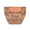Pot  personnalisé avec graines de cresson - Cress Pot Couleurs : bois Matières : terre cuite personnalisable avec votre logo