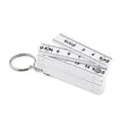 Porte-clés publicitaire 50cm - FUSTER Matières : ABS Couleurs : blanc goodies publicitaire événementiel