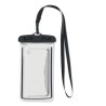 Pochette étanche personnalisée grande pour smartphone - SMAG Matières : PVC Couleurs : noir cadeau entreprise pas cher
