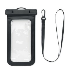 Pochette étanche personnalisée pour smartphone - SMAG Matières : PVC Couleurs : noir