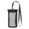 Pochette étanche personnalisée pour smartphone - SMAG Matières : PVC Couleurs : noir personnalisable avec votre logo