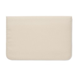 Pochette personnalisée en coton pour ordinateur 15 pouces - COTIN cadeau entreprise pas cher
