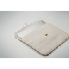 Pochette personnalisée en coton pour ordinateur 15 pouces - COTIN personnalisation rapide en France