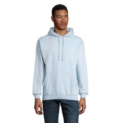 Sweat-Shirt Éco-responsable Unisex à Capuche Personnalisé CONDOR Matières : coton Taille textile : 3XL Couleurs : bleu crémeux p