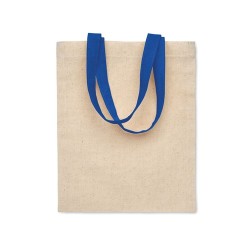Petit sac en coton  140 gr/m² personnalisé pas cher - CHISAI Matières : coton Couleurs : bleu royal goodies publicitaire événeme