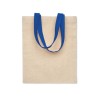 Petit sac en coton  140 gr/m² personnalisé pas cher - CHISAI Matières : coton Couleurs : bleu royal goodies publicitaire événeme