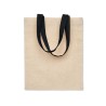 Petit sac en coton  140 gr/m² personnalisé pas cher - CHISAI Matières : coton Couleurs : noir cadeau entreprise pas cher