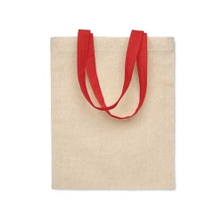 Petit sac en coton  140 gr/m² personnalisé pas cher - CHISAI Matières : coton Couleurs : rouge personnalisable avec votre logo