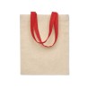 Petit sac en coton  140 gr/m² personnalisé pas cher - CHISAI Matières : coton Couleurs : rouge personnalisable avec votre logo